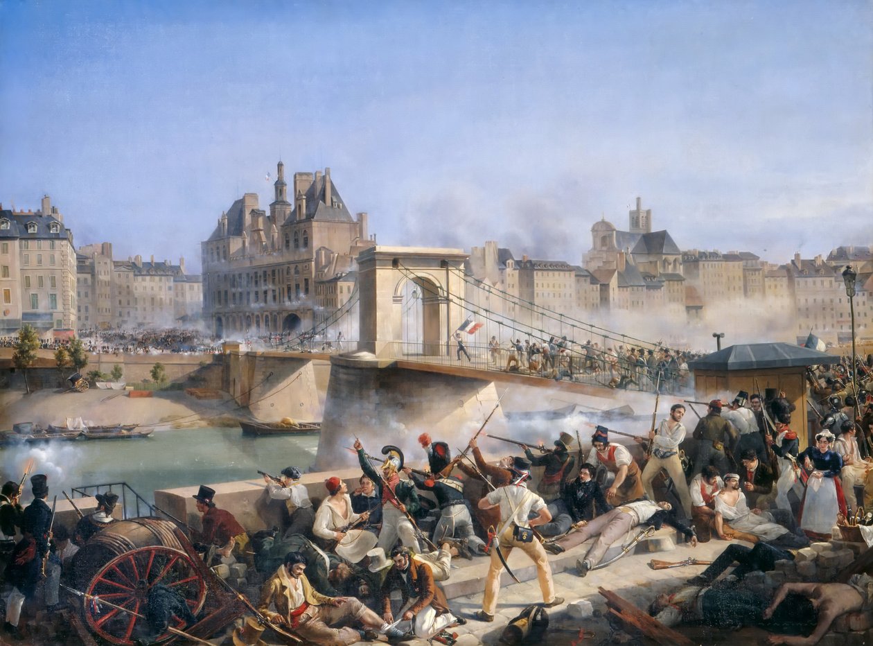 Aanval op het Hotel de Ville en Gevecht op de Pont d