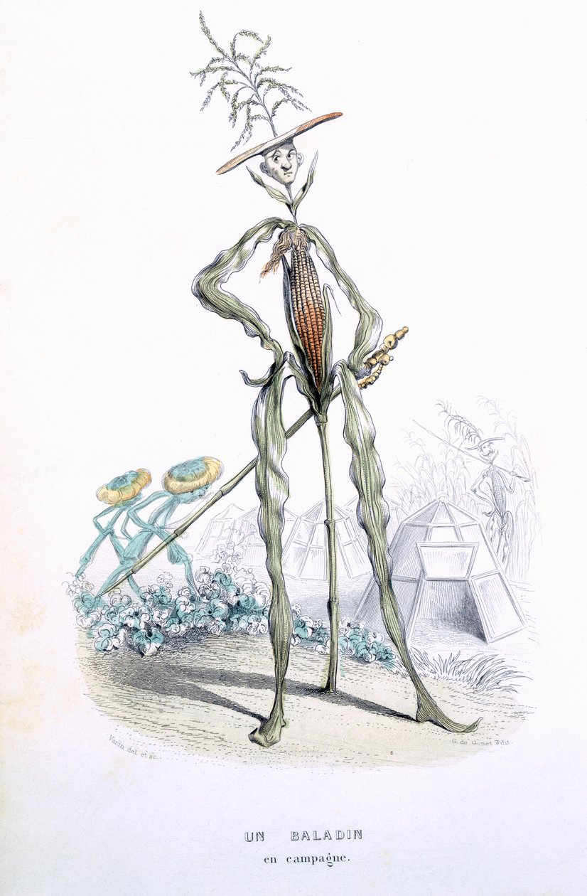 Een Landelijke Wandelaar, uit 