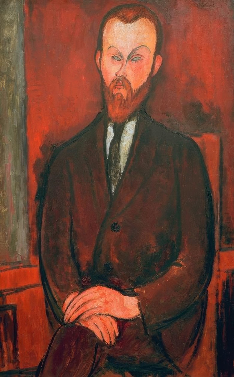 Graaf Wielhorski door Amedeo Modigliani