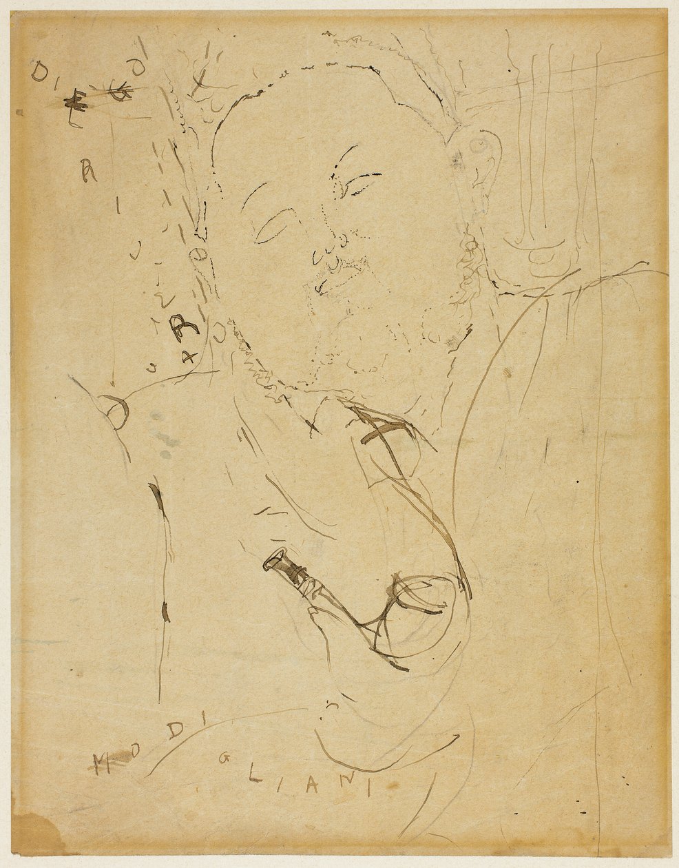 Diego Rivera door Amedeo Modigliani