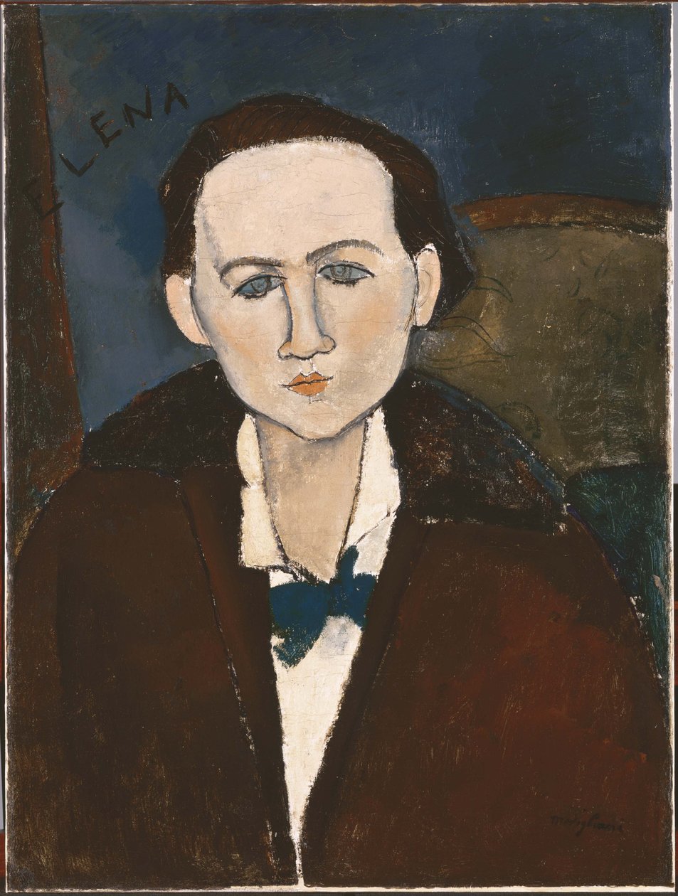 Elena Povolozky door Amedeo Modigliani