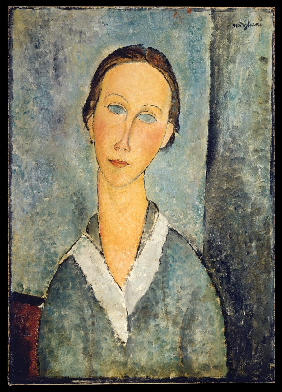 Meisje in een matrozenblouse door Amedeo Modigliani