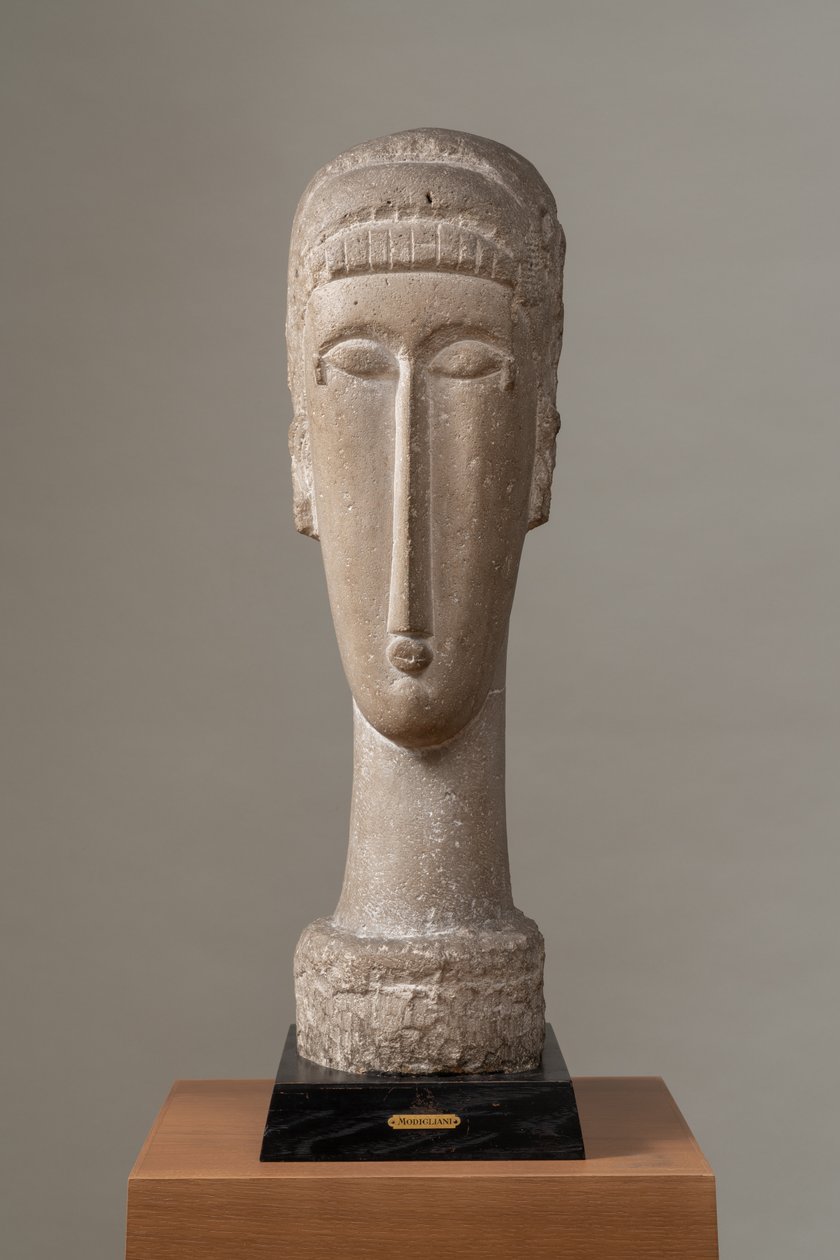 Hoofd door Amedeo Modigliani