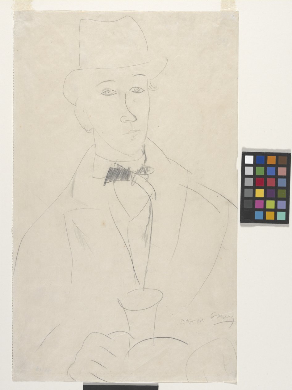 Portret Van De Kunstenaar, Othon Friesz door Amedeo Modigliani