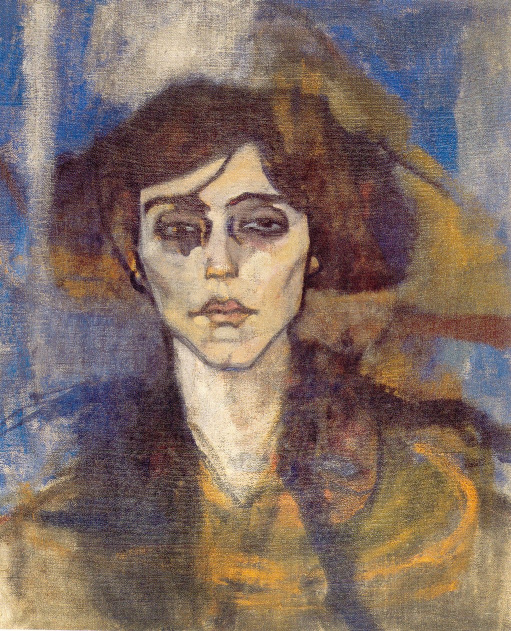Portret van Maude Abrantes door Amedeo Modigliani