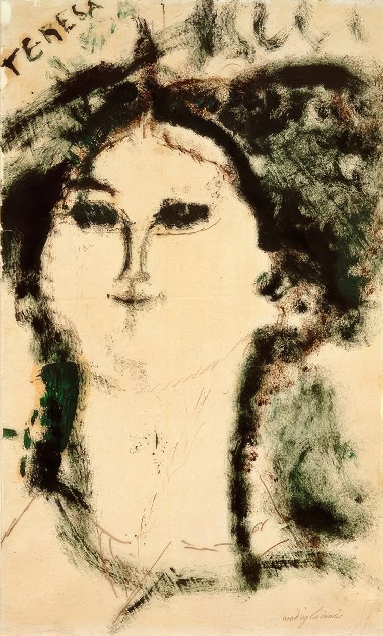 Teresa door Amedeo Modigliani