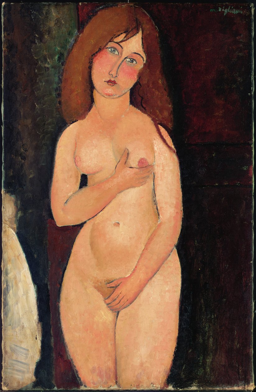 Venus of Staande Naakt of Naakt Medici door Amedeo Modigliani