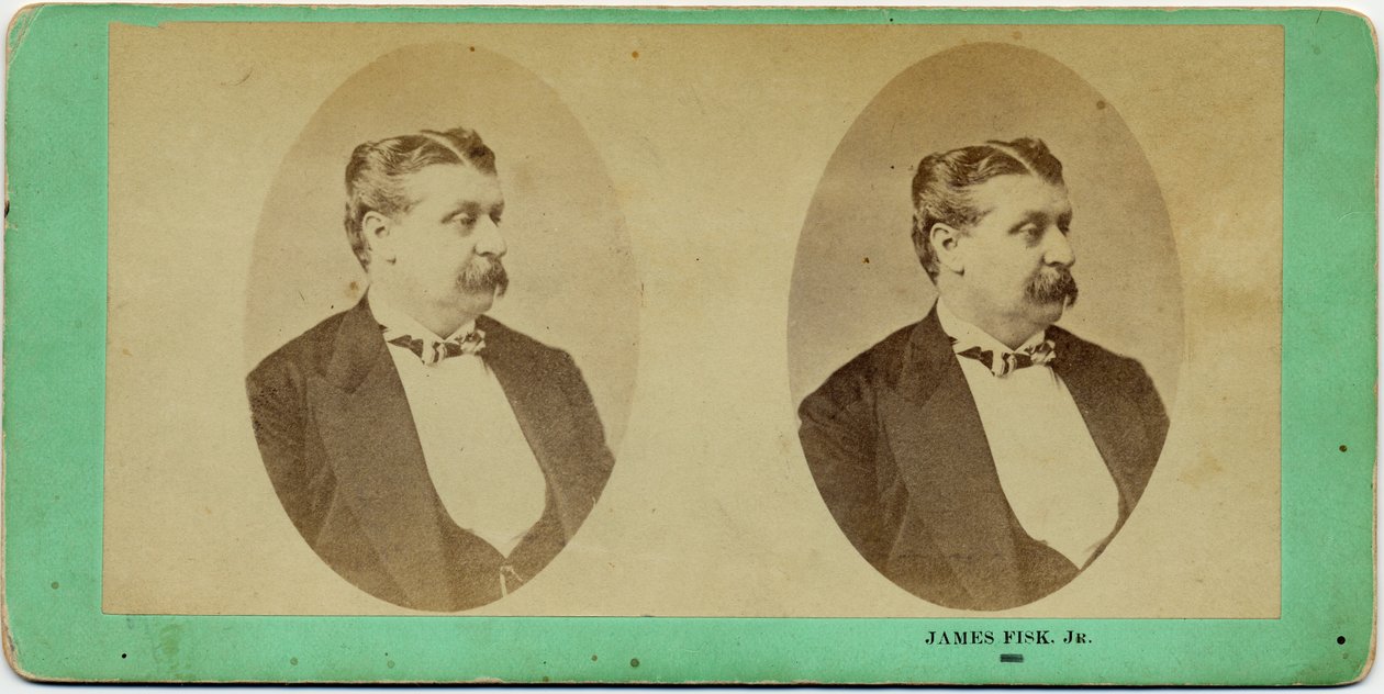 James Fisk (1834-72), Amerikaanse financier door American Photographer