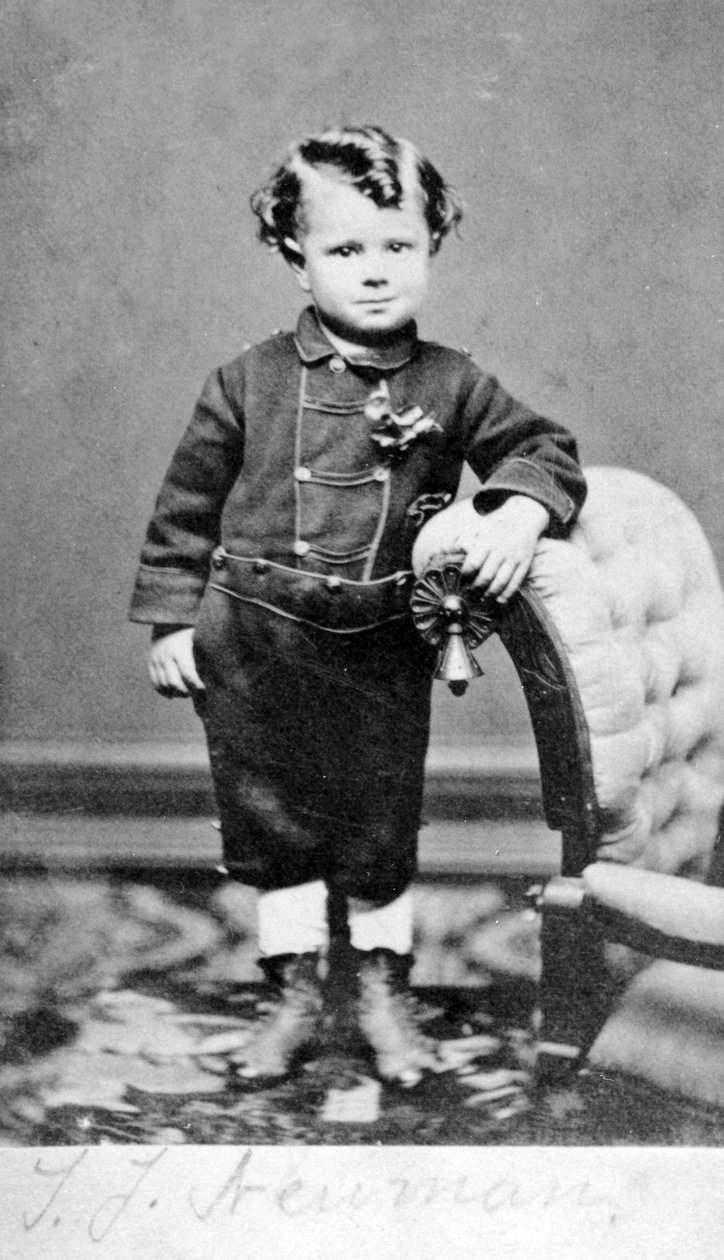 Portret van een Jonge Jongen door American Photographer