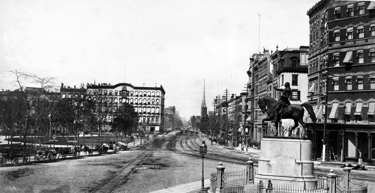 Union Square, New York City, ca. 1870 door American Photographer
