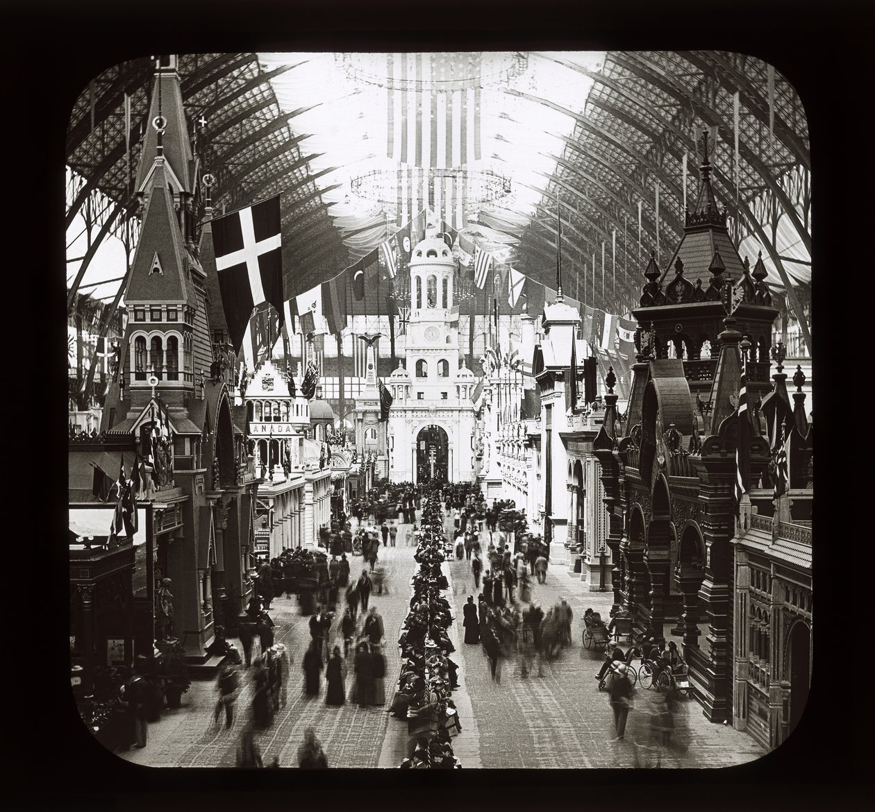 Wereldtentoonstelling: Gebouw voor Vrije Kunsten, Chicago, 1893 door American Photographer
