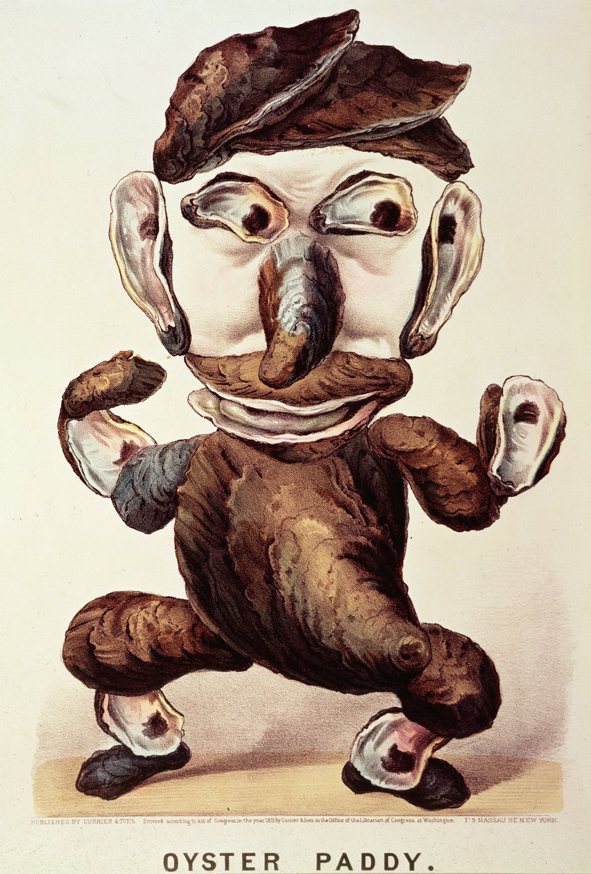 Oester Paddy, uitgegeven door Currier en Ives, 1875 door American School