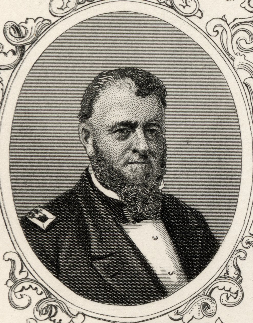 Portret van Admiraal Louis Malesherbes Goldsborough (1805-1877) door American School