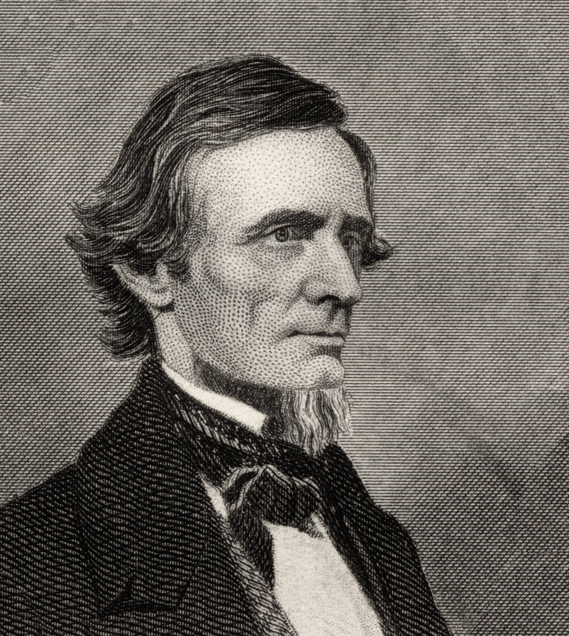Portret van Jefferson Davis (1808-1889) door American School