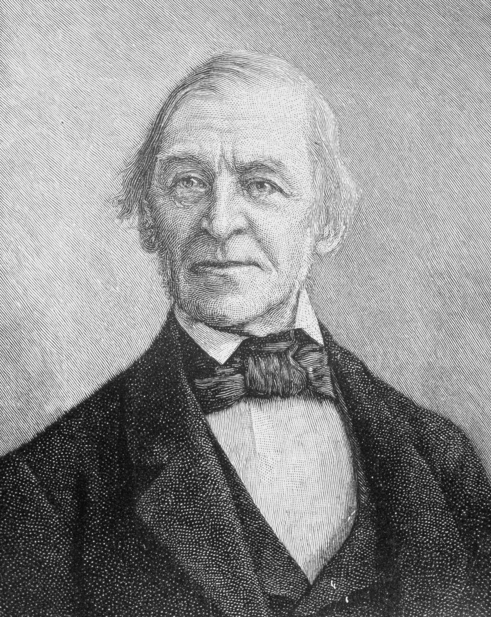 Ralph Waldo Emerson (1803-1882) Amerikaanse spreker, dichter en essayist door American School