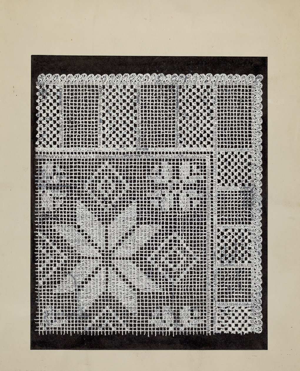 Hardanger kant door American 20th Century