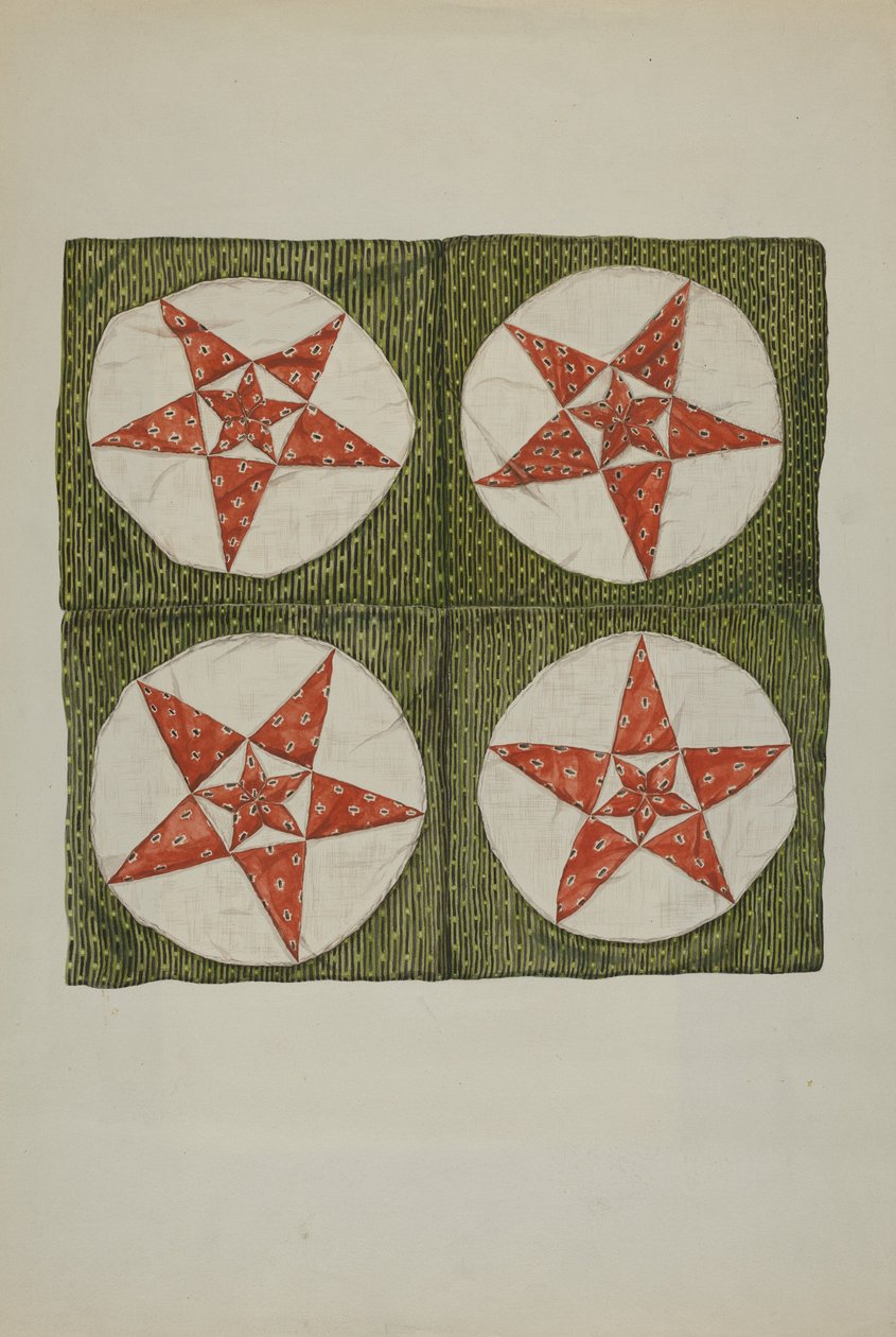 Quiltblokken - Applicatiester door American 20th Century