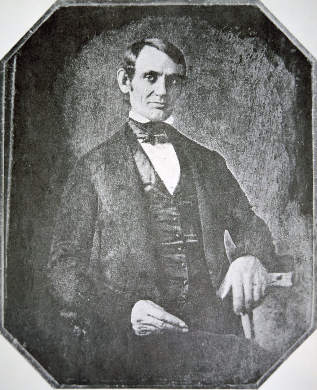 Abraham Lincoln (1809-65) als lid van het Congres op 37-jarige leeftijd door American Photographer