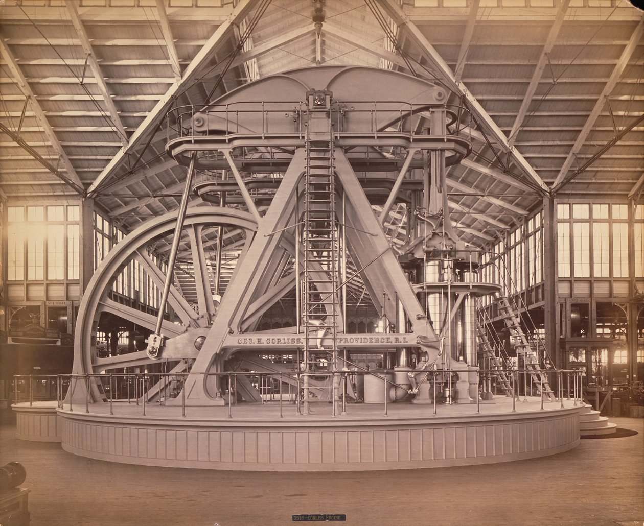 Corliss Motor, Centennial International Exhibition, Philadelphia, 1876 door American Photographer