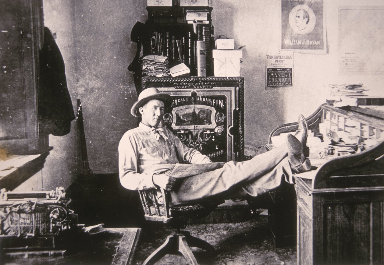 George Ruffner, sheriff van Yavapai County, Arizona door American Photographer