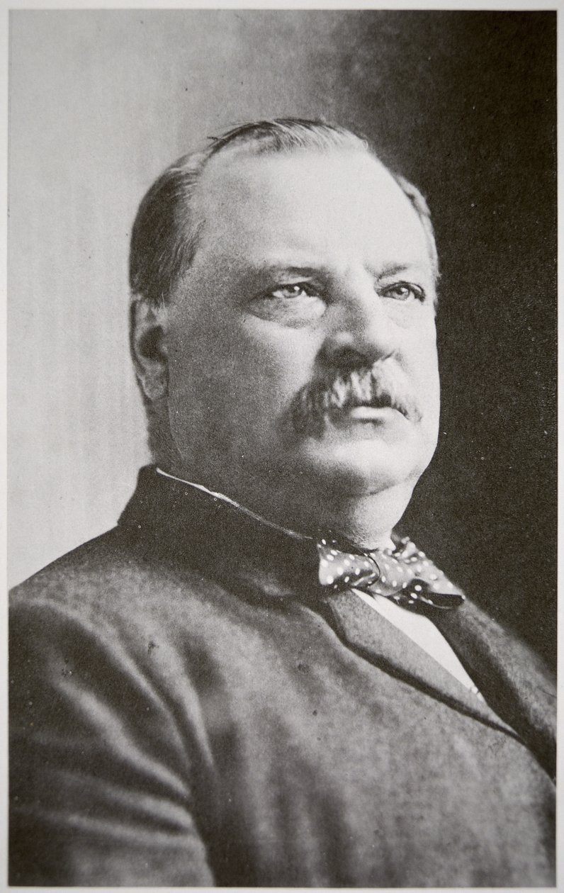 Grover Cleveland door American Photographer