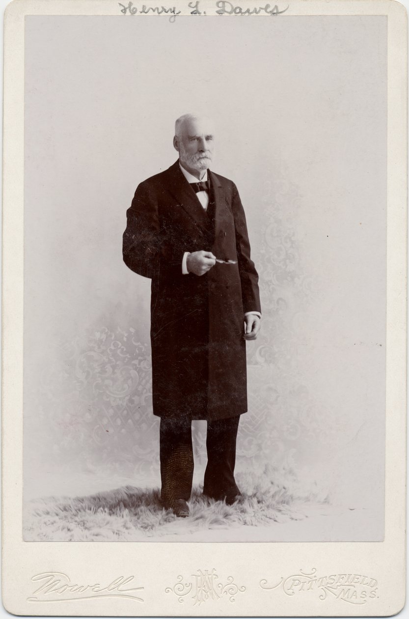 Henry Laurens Dawes (1816-1903), Amerikaanse senator, foto door Nowell, Pittsfield, Massachusetts door American Photographer