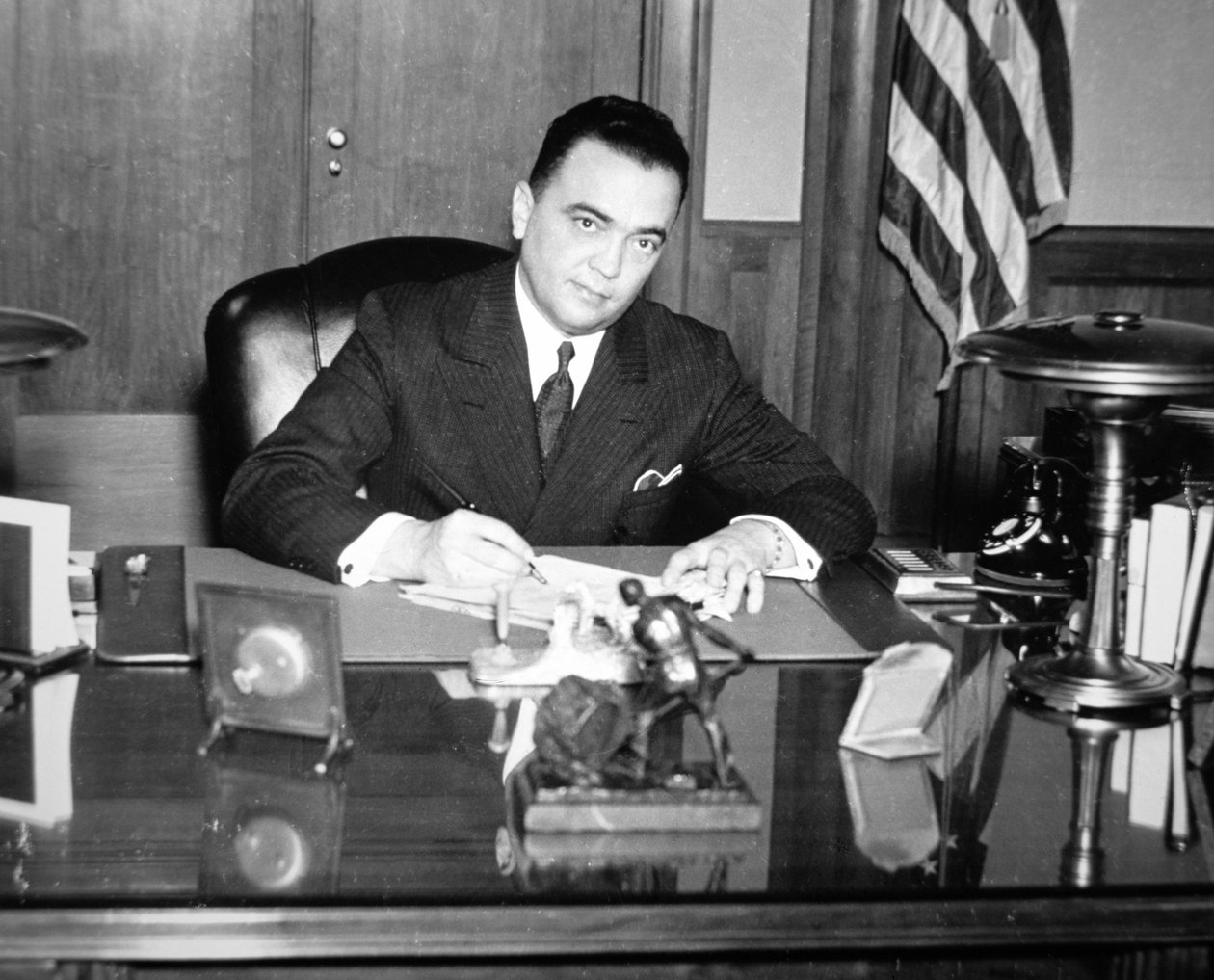 J. Edgar Hoover (1895-1972) 1935 door American Photographer