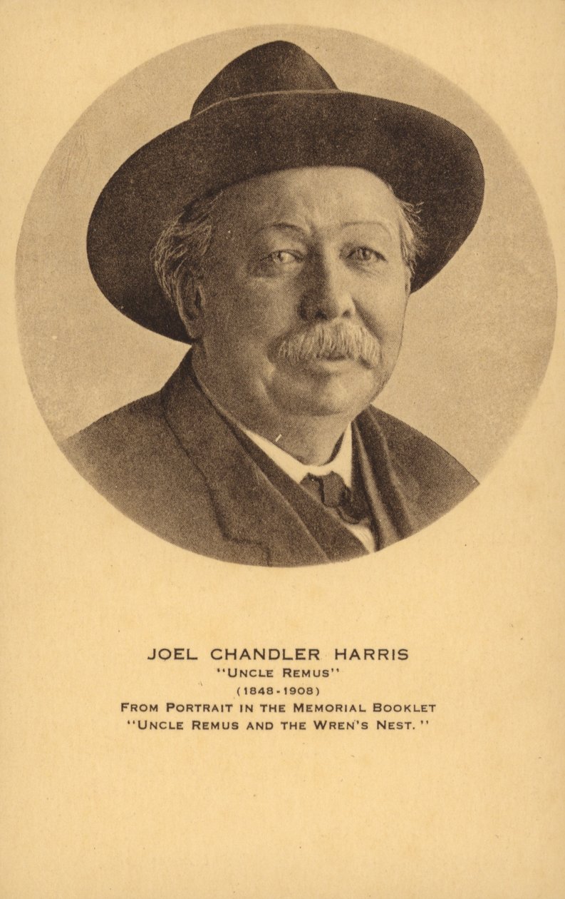 Joel Chandler Harris (1848-1908), Amerikaans journalist, schrijver en volkskundige (z/w foto) door American Photographer
