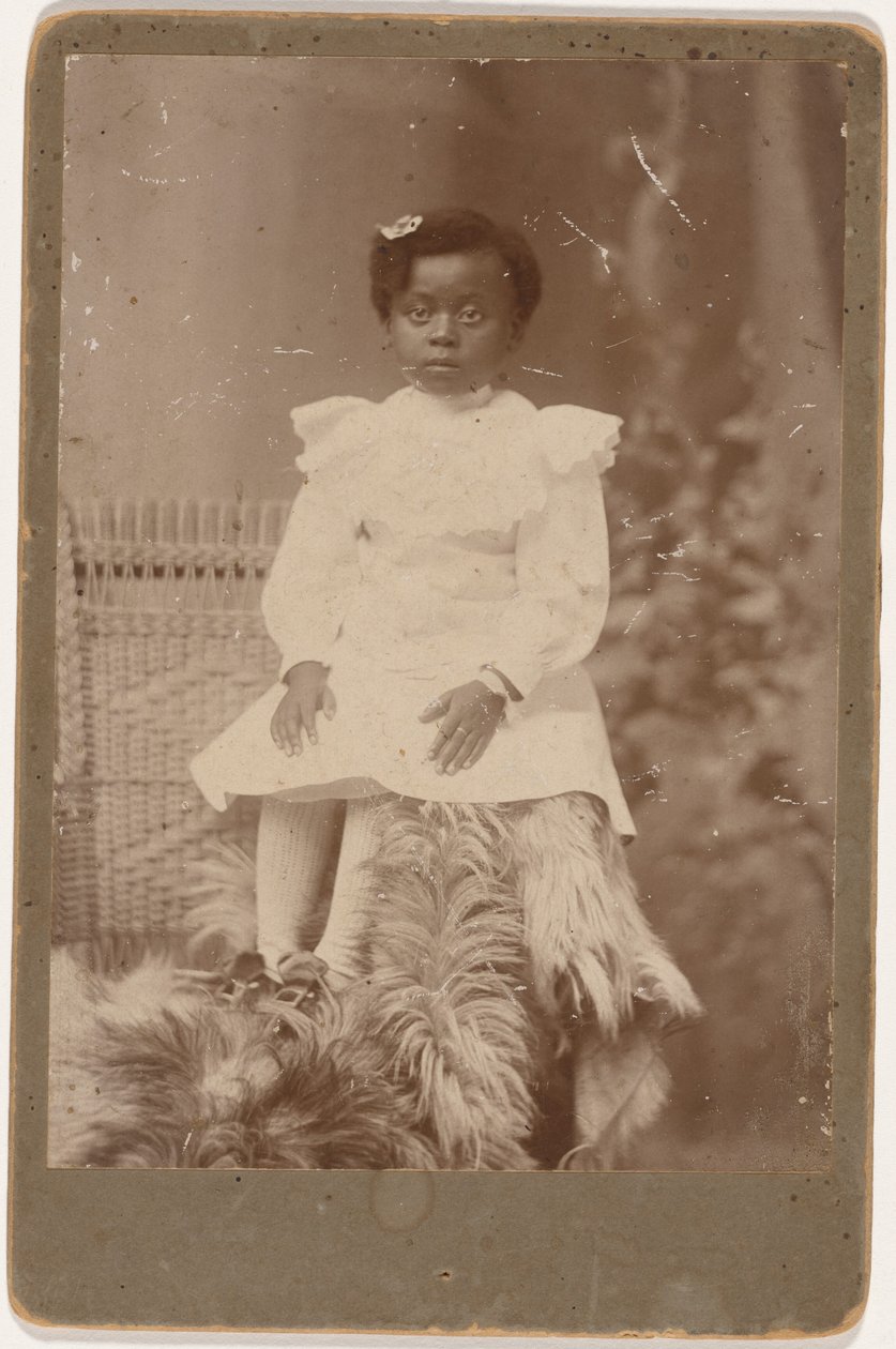 Lucile Norward,c. 1890 (foto) door American Photographer