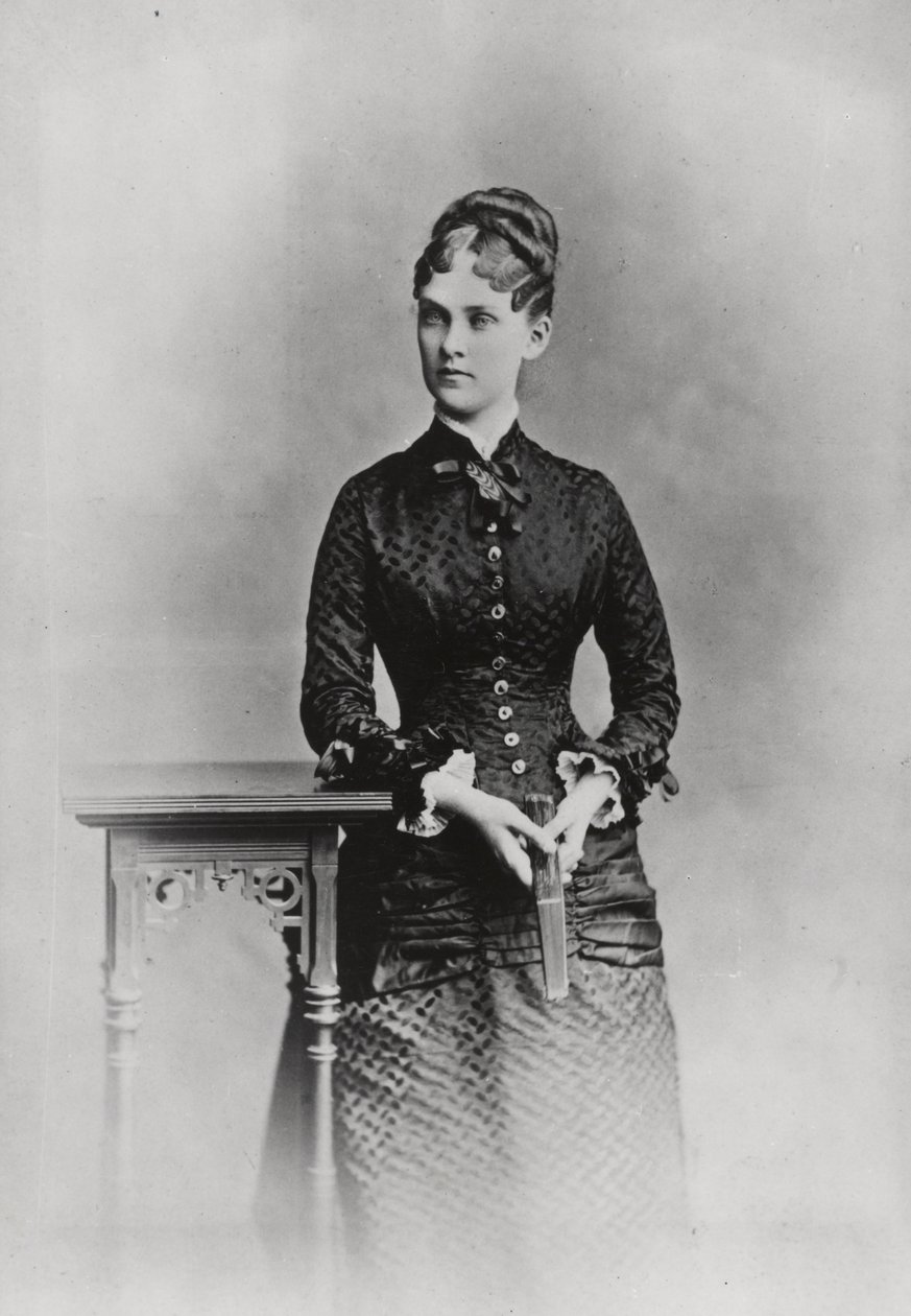 Mevrouw Theodore Roosevelt, ca.1882 door American Photographer