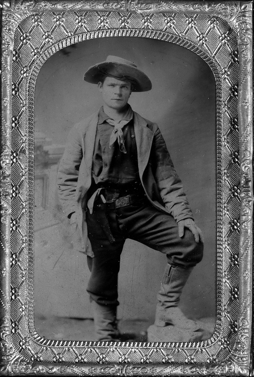 Portret van Butch Cassidy door American Photographer