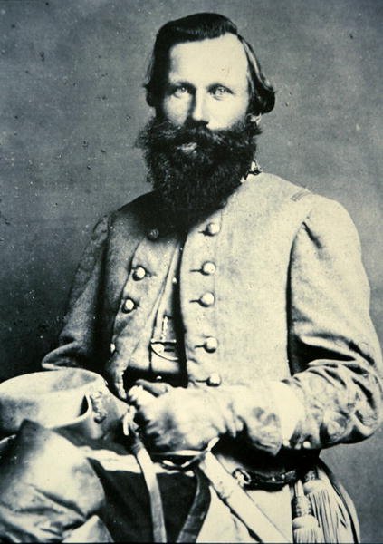 Portret van generaal J.E.B. Stuart door American Photographer