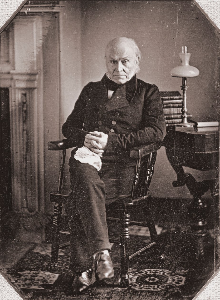 Portret van John Quincy Adams, ca. 1840s door American Photographer