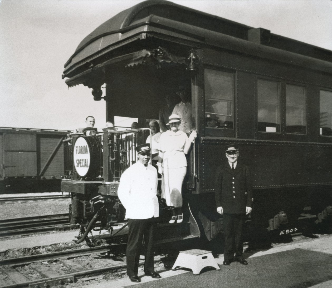 De observatiewagen van de all-Pullman luxe 