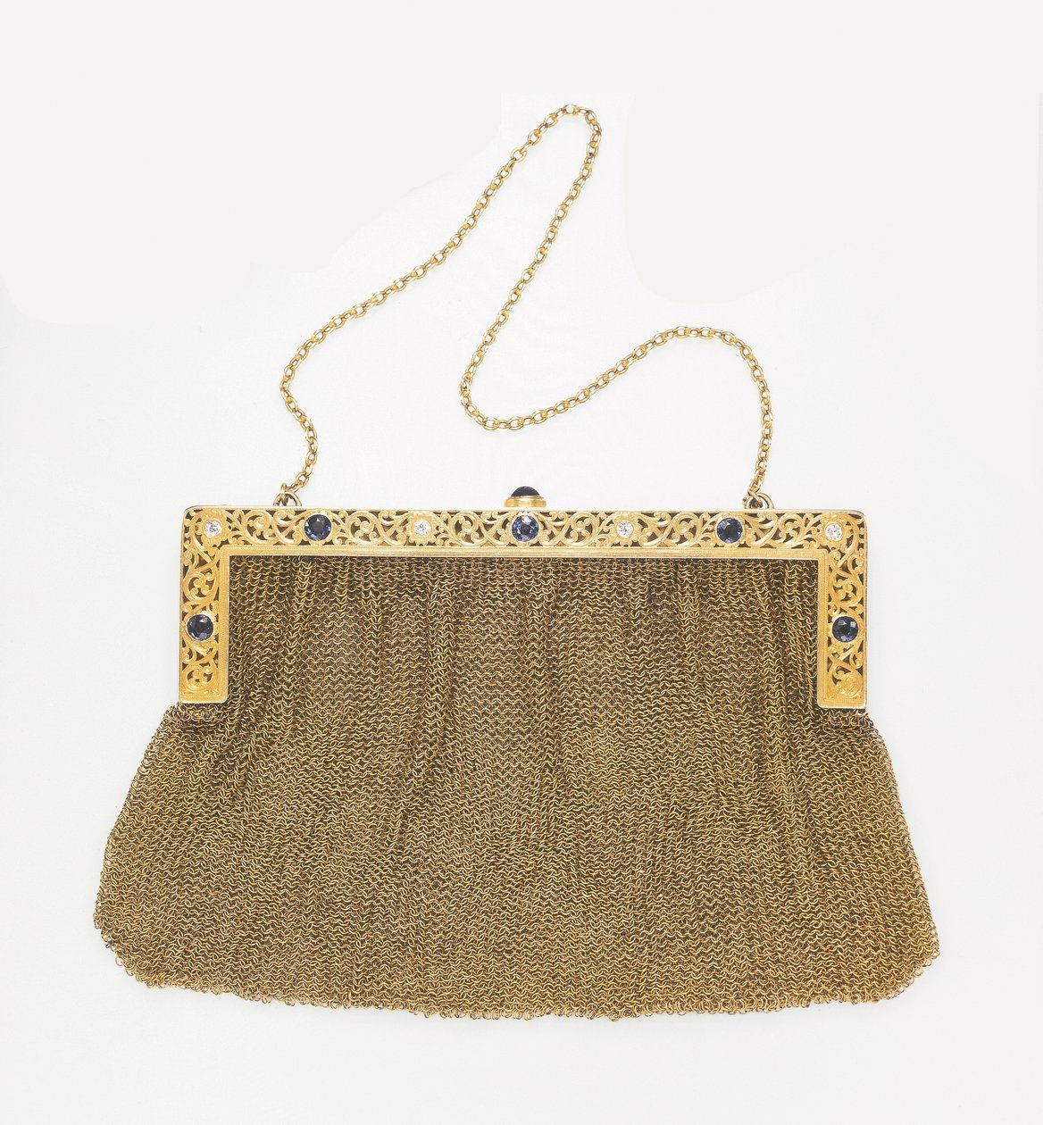 Een antieke avondtas, door Black, Starr & Frost, c.1890 door American School
