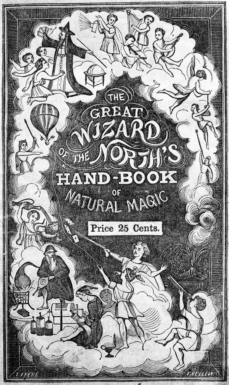 Omslag van The Great Wizard of the Norths Handbook of Natural Magic door John H. Anderson door American School