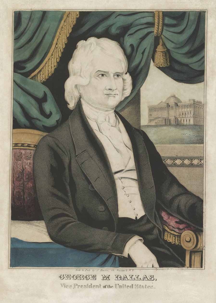 George M. Dallas, uitgegeven 1844 door American School