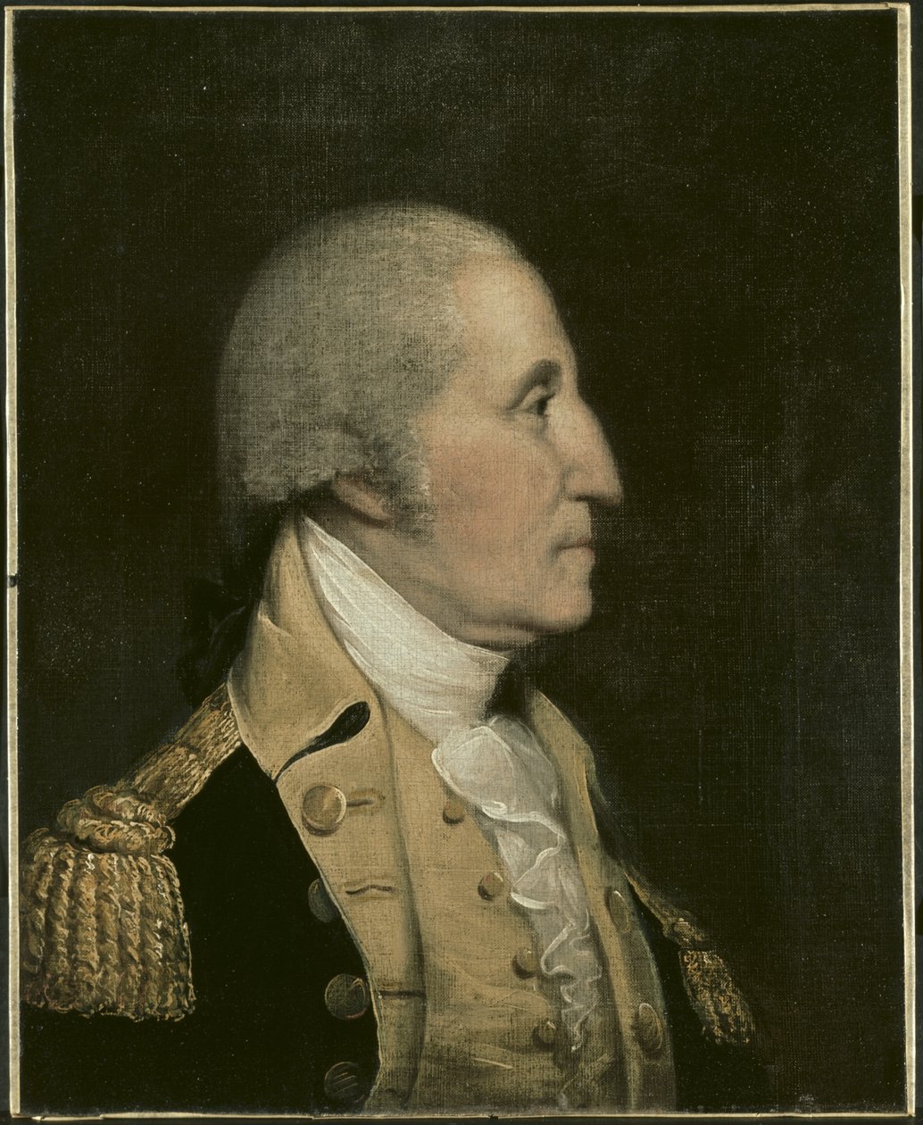 George Washington, c.1790s door American School