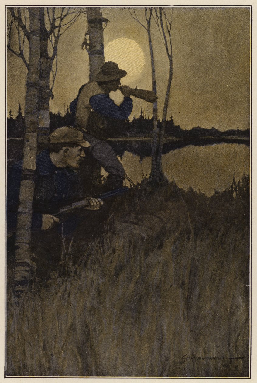 Illustratie voor Days Off and Other Digressions (kleurenlitho) door American School