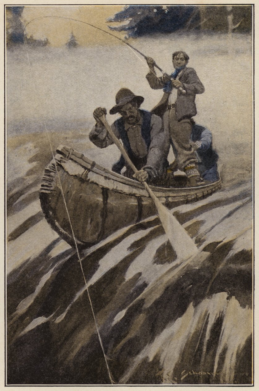 Illustratie voor Days Off and Other Digressions (kleurenlitho) door American School