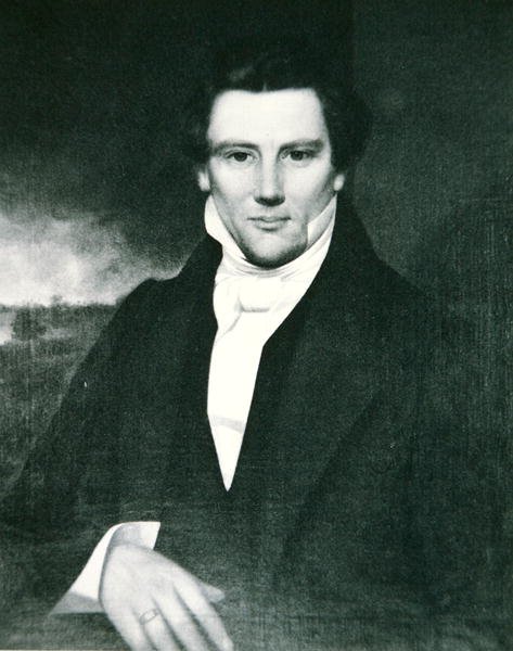 Joseph Smith (1805-44) profeet en oprichter van de Mormoonse religie in de VS door American School