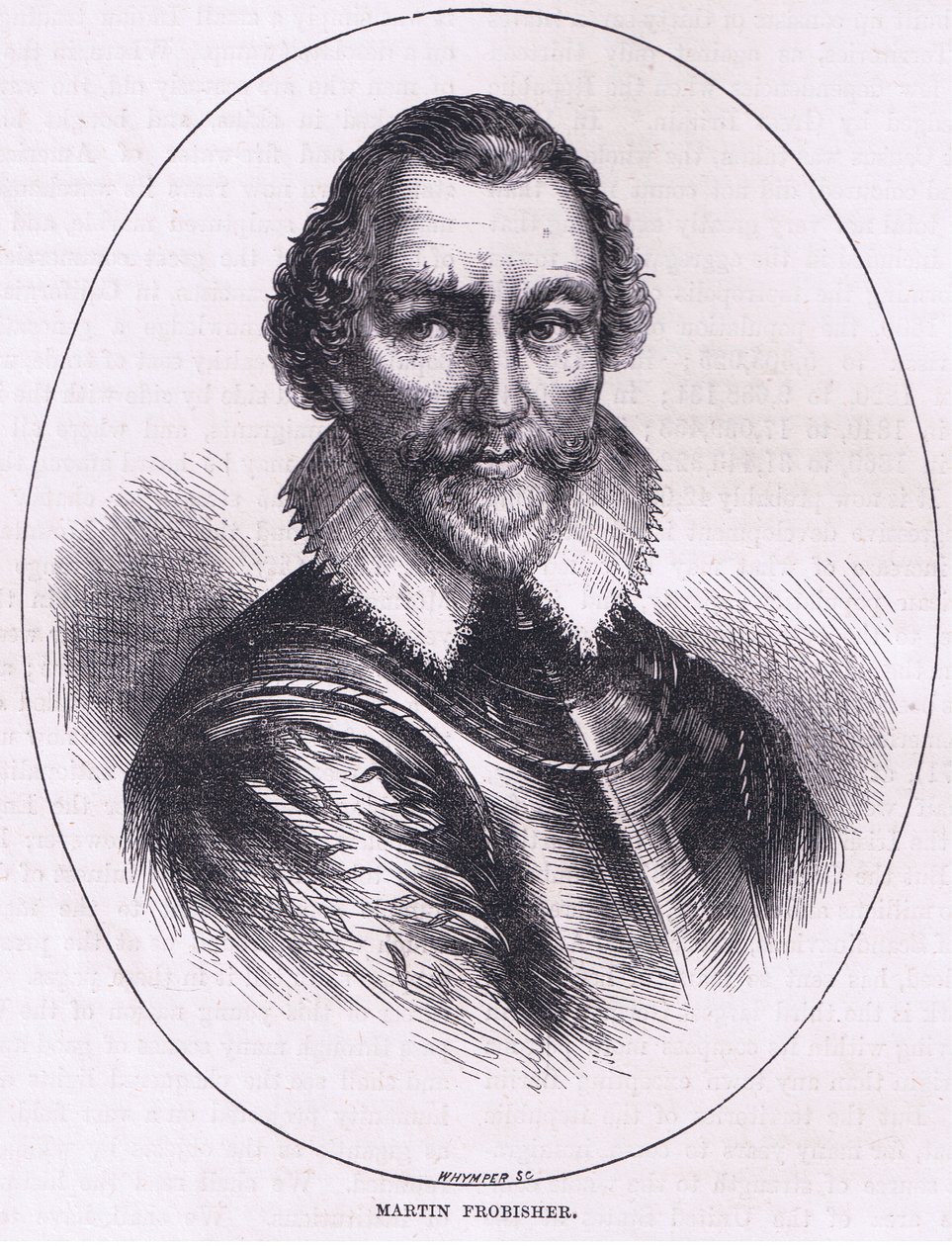 Martin Frobisher, illustratie uit Cassell