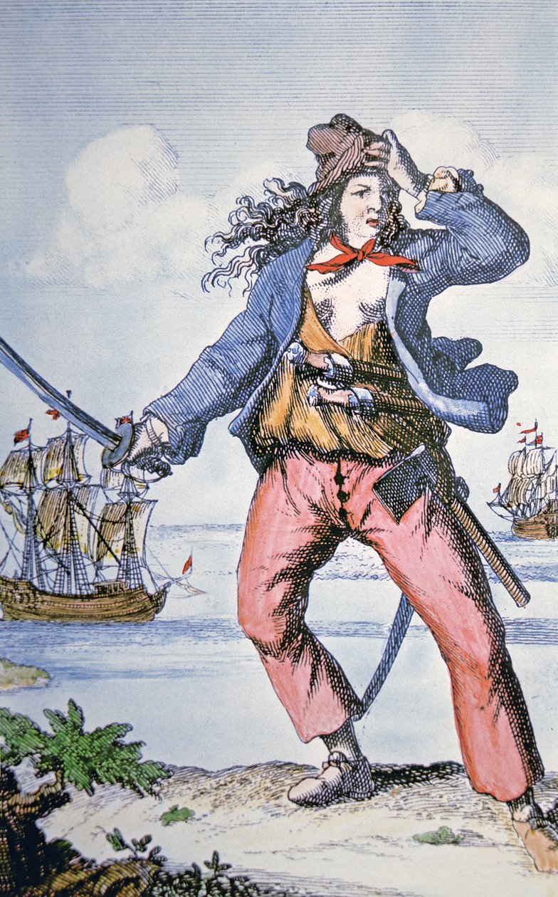 Mary Read, vrouwelijke piraat door American School