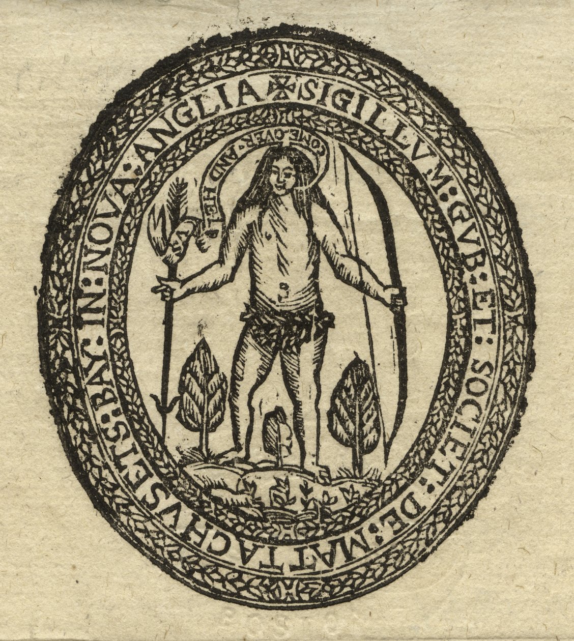 Zegel van de Massachusetts Bay Colony door American School