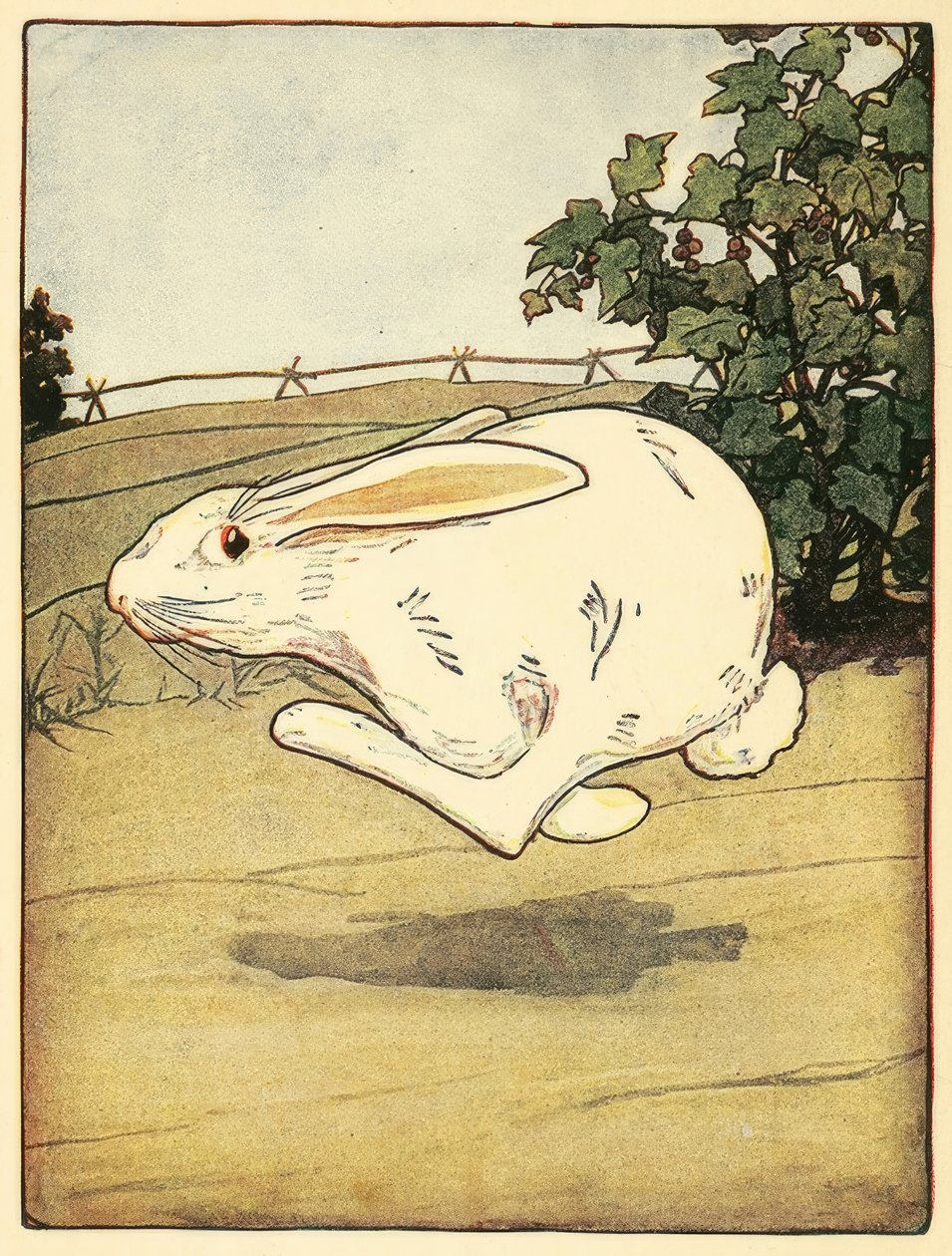 Peter stopte nooit met rennen, uit Het verhaal van Peter Rabbit door American School