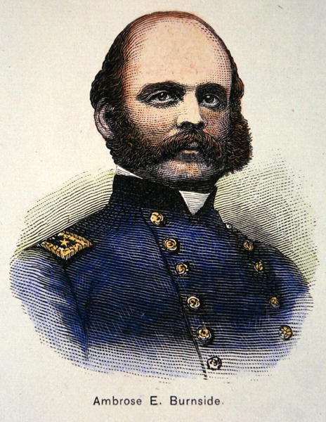 Portret van Ambrose E. Burnside door American School