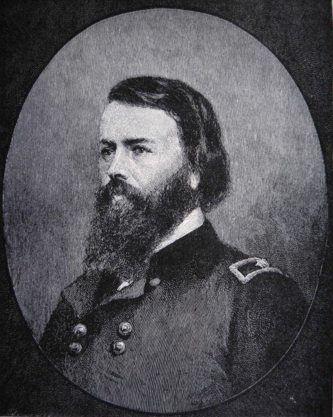Portret van generaal-majoor John Pope door American School