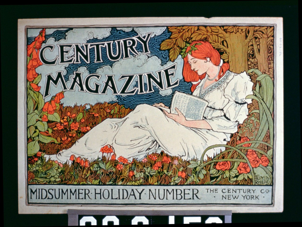 Poster voor Century Magazine, Midsummer Holiday Number, New York door American School