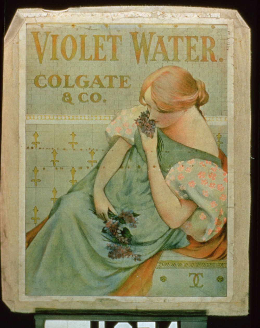 Poster voor Violette Water, door Colgate & Co. door American School