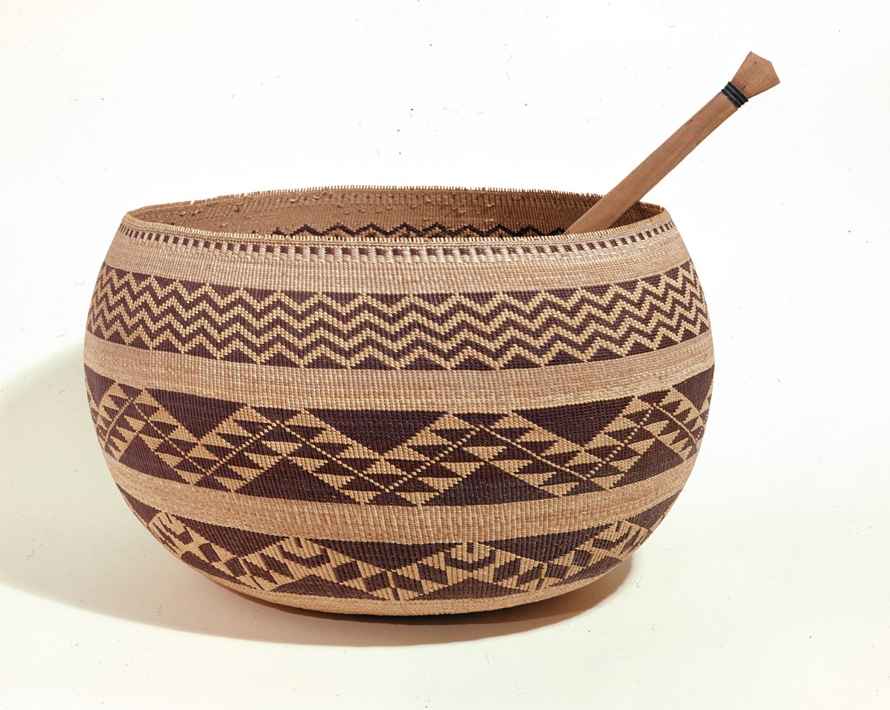 Zuidwestelijke Native American kookmand door American School